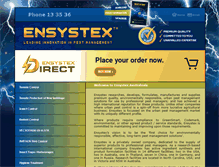 Tablet Screenshot of ensystex.com.au